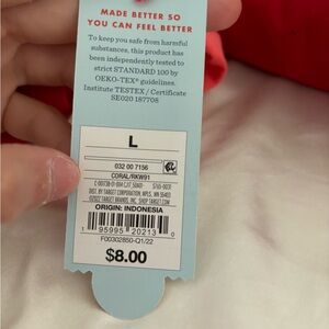 Coral cat and Jack girls shirt